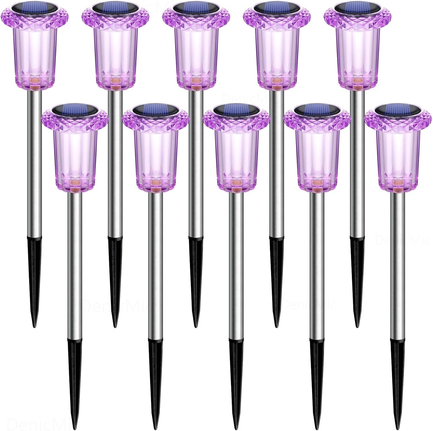 Solar Halloween Lights Outdoor Waterproof 10 Pack Halloween Decor