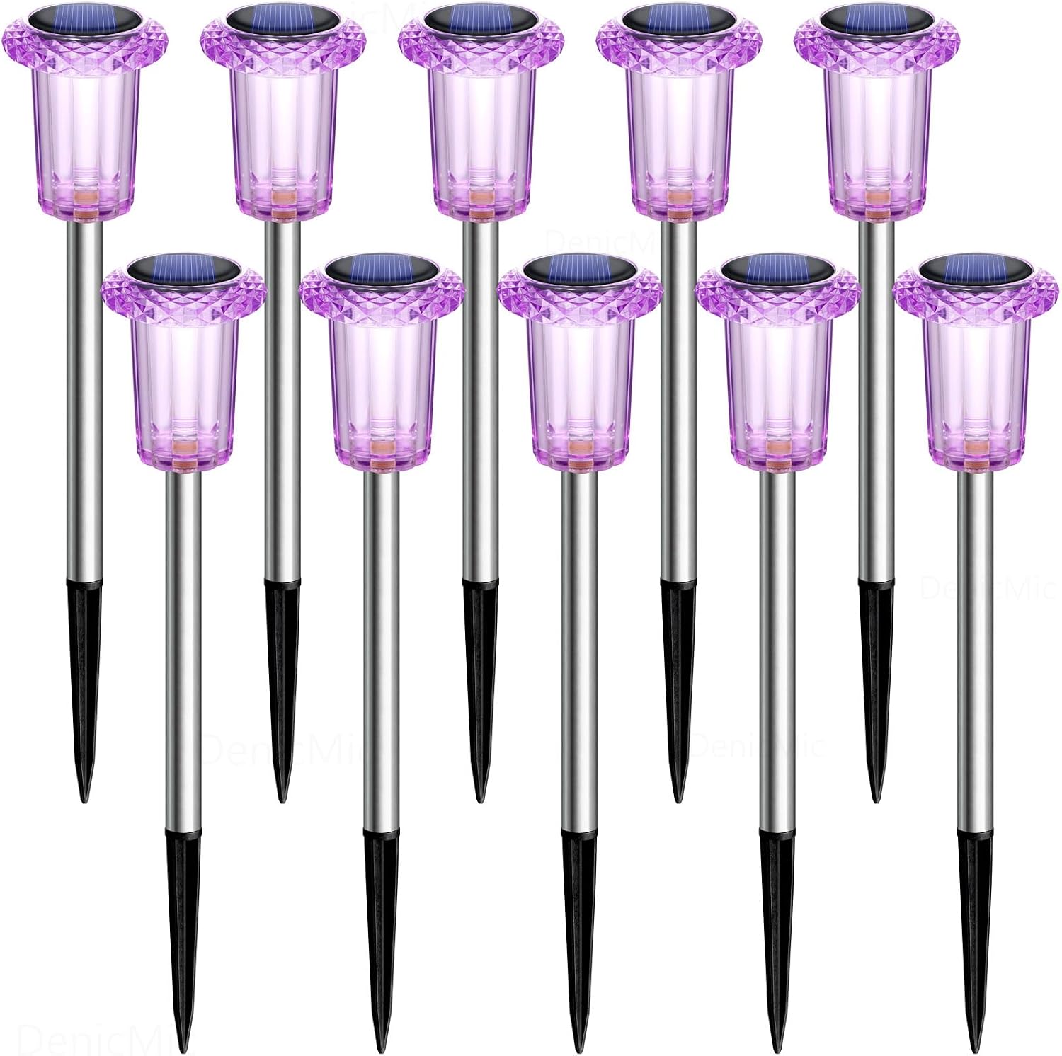 Solar Halloween Lights Outdoor Waterproof 10 Pack Halloween Decor