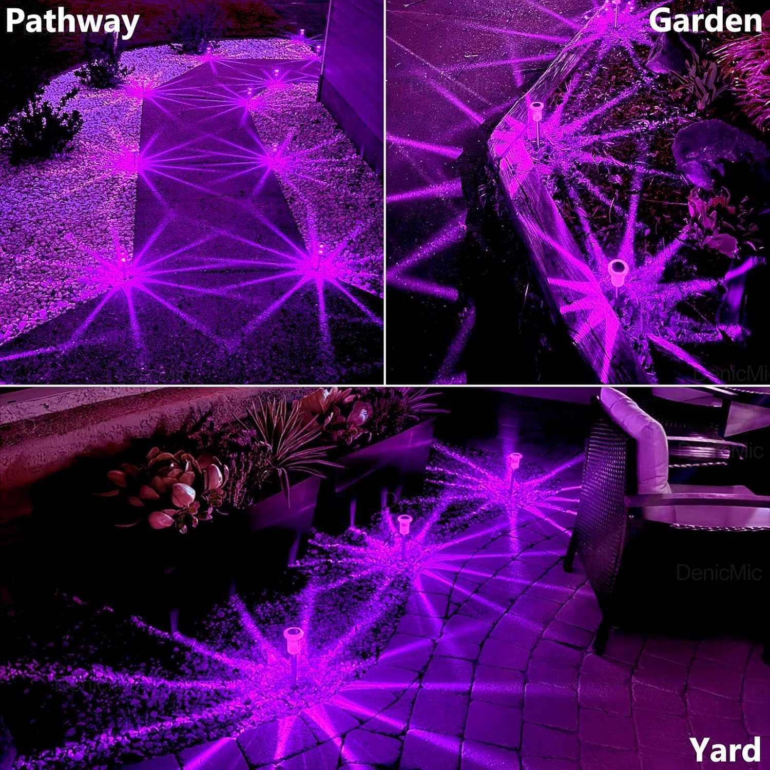 Solar Halloween Lights Outdoor Waterproof 10 Pack Halloween Decor
